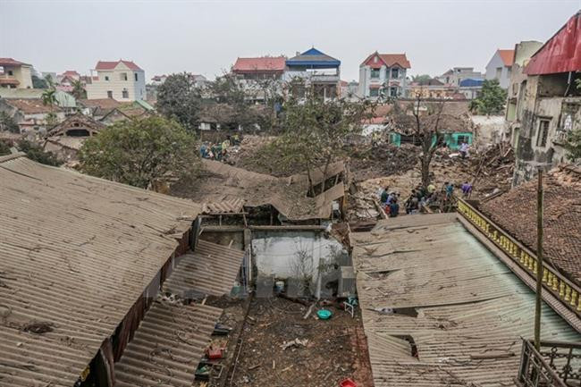 Đã thu gom được 3.200kg đầu đạn sau vụ nổ kinh hoàng tại Bắc Ninh