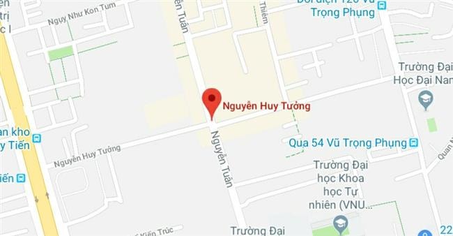 Đường Nguyễn Huy Tưởng, quận Thanh Xuân, Hà Nội