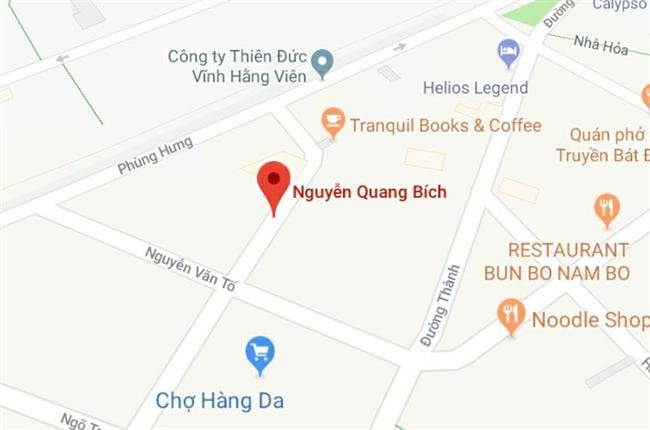 Phố Nguyễn Quang Bích, quận Hoàn Kiếm, Hà Nội