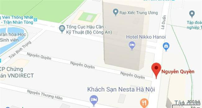 Phố Nguyễn Quyền, quận Hai Bà Trưng, Hà Nội