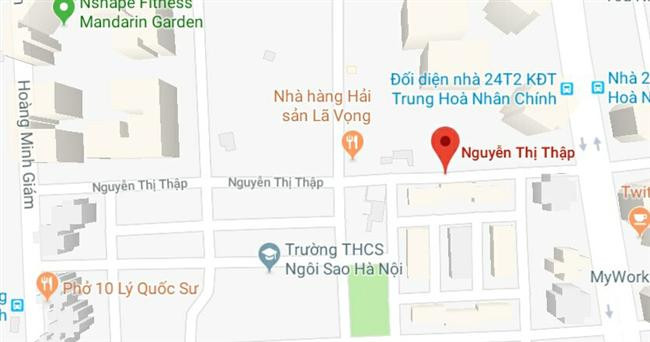 Phố Nguyễn Thị Thập, quận Thanh Xuân, Hà Nội