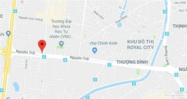 Đường Nguyễn Trãi, thuộc quận Đống Đa và quận Thanh Xuân, Hà Nội