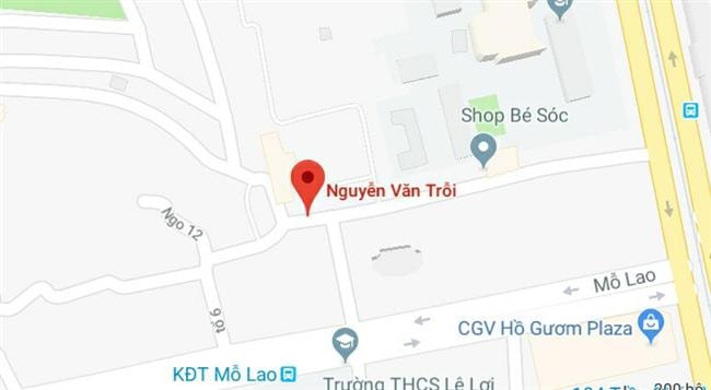 Phố Nguyễn Văn Trỗi, quận Hà Đông, Hà Nội