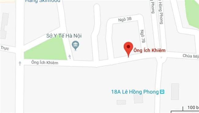 Phố Ông Ích Khiêm, quận Ba Đình, Hà Nội