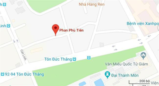 Phố Phan Phù Tiên, quận Ba Đình, Hà Nội