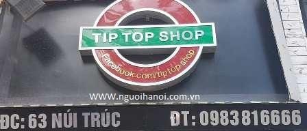 Số 63 Núi Trúc, Ba Đình, Hà Nội: Tip top shop