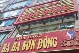Số 50 Trần Thái Tông, Cầu Giấy, Hà Nội: Nhà hàng Baba Sơn Đông
