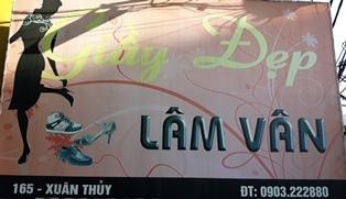 Số 165 Xuân Thủy, Cầu Giấy, Hà Nội: Giầy đẹp Lâm Vân