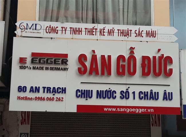 Số 60 An Trạch, Đống Đa, Hà Nội: Công ty TNHH Thiết Kế Mỹ Thuật Sắc Màu