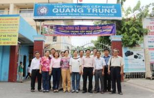 Trường Trung cấp Quang Trung: Tổ 14 Phúc Đồng, Long Biên, Hà Nội