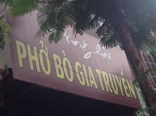 Số 60 Ngụy Như Kom Tum, Thanh Xuân, Hà Nội: Phở bò Đông Hải