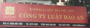 Số 41 Trần Hữu Tước, Nam Đồng, Đống Đa, Hà Nội: Công ty luật Bảo An
