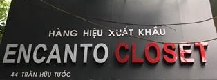 Số 44 Trần Hữu Tước, Nam Đồng, Đống Đa, Hà Nội: Encanto Closet