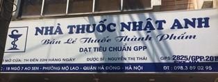 1B ngõ 7 Ao Sen, Mỗ Lao, Hà Đông, Hà Nội: Nhà thuốc Nhật Anh