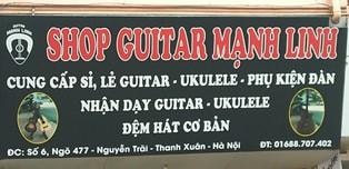số 6 ngõ 477, Nguyễn Trãi, Thanh Xuân, Hà Nôi: Shop Guitar Mạnh Linh