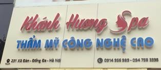 231 Xã Đàn, Đống Đa, Hà Nội: KHÁNH HƯƠNG SPA