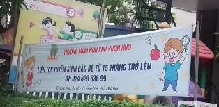 66 Hạ Yên, Yên Hòa, Cầu Giấy, Hà Nội: Mầm Non Khu Vườn Nhỏ