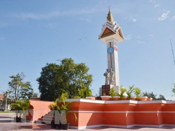 Khánh thành Đài hữu nghị Việt Nam - Campuchia tại thành phố Kep
