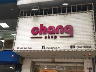 149e đội cấn, ba đình, hà nội: chang shop