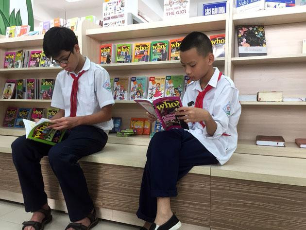 Khánh thành Thư viện Tô Hoài tại Trường THCS Nghĩa Tân