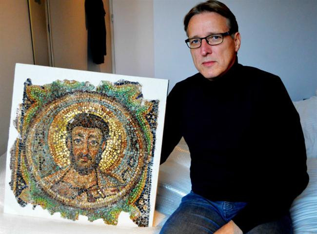 Phát hiện bức tranh khảm 1.600 tuổi sau 4 thập kỷ bị đánh cắp
