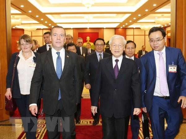Quan hệ chính trị tin cậy Việt-Nga đang được củng cố vững chắc