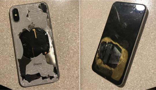 iPhone X phát nổ sau khi nâng cấp iOS 12.1