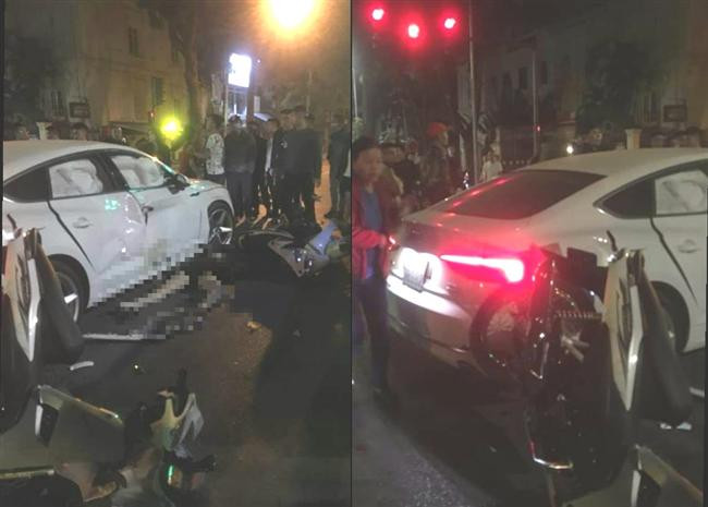 Hà Nội: Xác định danh tính lái xe Audi gây tai nạn khiến 3 người thương vong