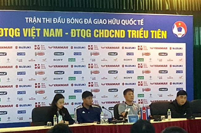 Huấn luyện viên trưởng Kim Yong Jun: "Trận gặp Việt Nam có ý nghĩa rất quan trọng với chúng tôi"