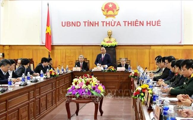 Thủ tướng Chính phủ kiểm tra công tác chuẩn bị Tết Nguyên đán Kỷ Hợi 2019 tại Thừa Thiên - Huế