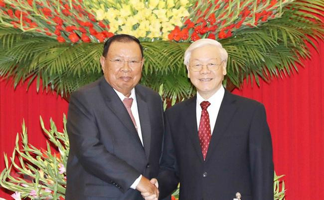 Mãi mãi giữ gìn, vun đắp phát triển mối quan hệ đặc biệt Việt-Lào