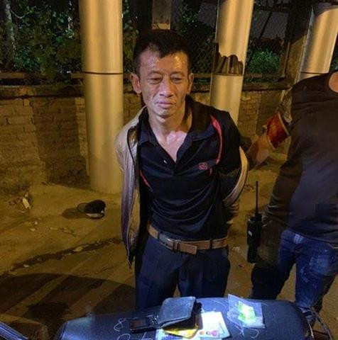 Hà Nội: Đối tượng đi xe gian, tàng trữ ma tuý bị cảnh sát bắt giữ