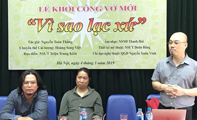 Khởi công vở cải lương mới “Vì sao lạc xứ”