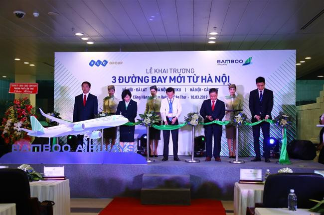 Bamboo Airways mở 3 đường bay mới từ Hà Nội đi Đà Lạt, Pleiku và Cần Thơ