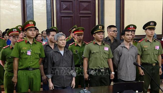 Y án sơ thẩm đối với 5 bị cáo là thành viên của ''Liên minh dân tộc Việt Nam''