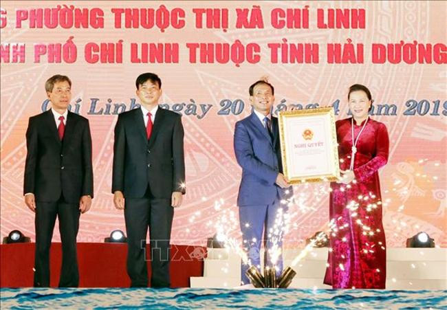 Thành lập thành phố Chí Linh thuộc tỉnh Hải Dương