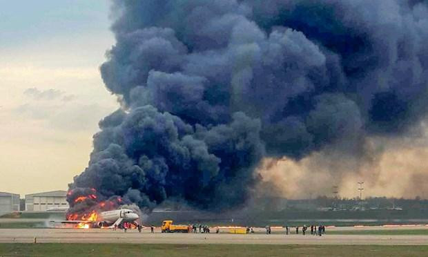 Cháy máy bay tại Nga: Không có nạn nhân người Việt, 41 người tử vong