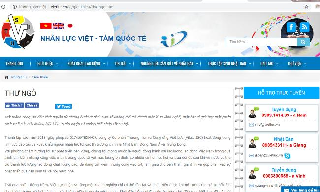 Công ty XKLĐ Việt Lực: Bài 2 - Thừa nhận trả lương sai hợp đồng
