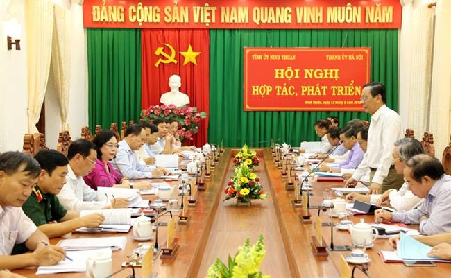 Hà Nội và Ninh Thuận tạo bước tiến mới về hợp tác - phát triển