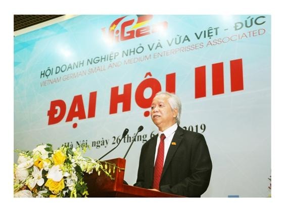 Đại hội III Hội doanh nghiệp nhỏ và vừa Việt Đức - Đổi mới, sáng tạo và thành công