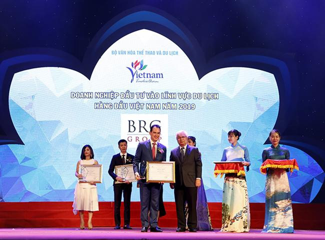 Tập đoàn BRG được vinh danh nhiều giải tại Giải thưởng Du lịch Việt Nam 2019
