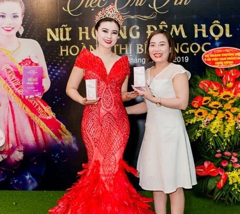 Hoa hậu doanh nhân Hoàn vũ Nguyễn Thị Diệu Thúy lộng lẫy tại sự kiện "Nữ hoàng đêm hội"