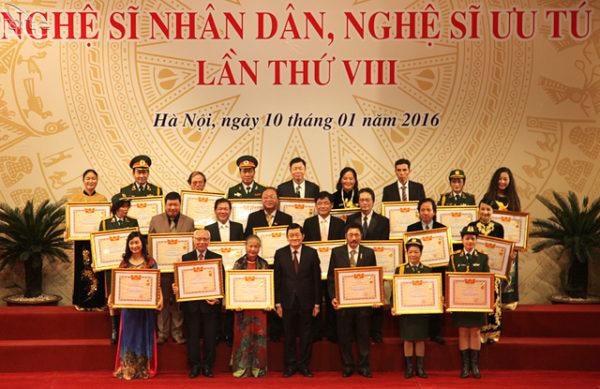 Nước ta có thêm 84 nghệ sĩ Nhân dân