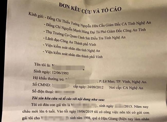 Vụ bố tố con gái 6 tuổi bị xâm hại trong khách sạn: Giám đốc Công an tỉnh Nghệ An lên tiếng