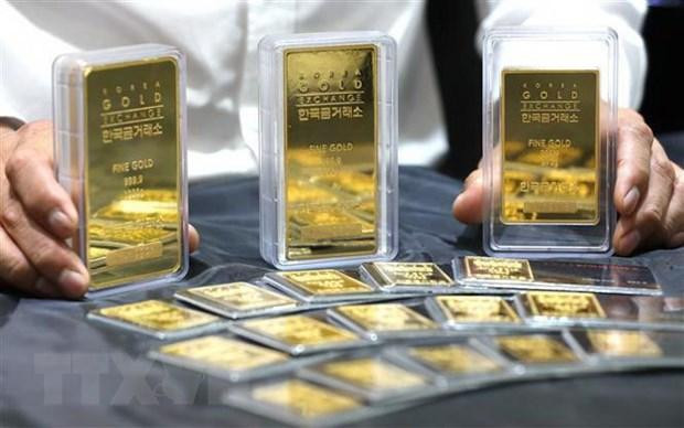 Giá vàng trên thị trường châu Á rời khỏi mức cao nhất của 6 năm