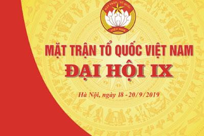 1.300 đại biểu dự Đại hội đại biểu MTTQ Việt Nam chủ đề: “Đoàn kết - Dân chủ - Đổi mới - Phát triển”
