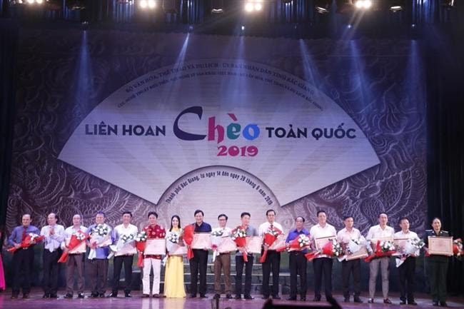 “Mưa vàng” được trao tại Liên hoan Chèo toàn quốc 2019