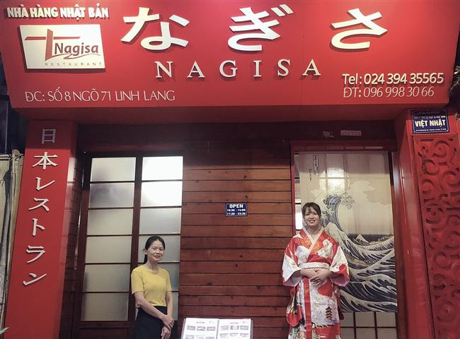 Nhà hàng NAGISA món ngon chuẩn vị Nhật ngay giữa lòng Thủ Đô