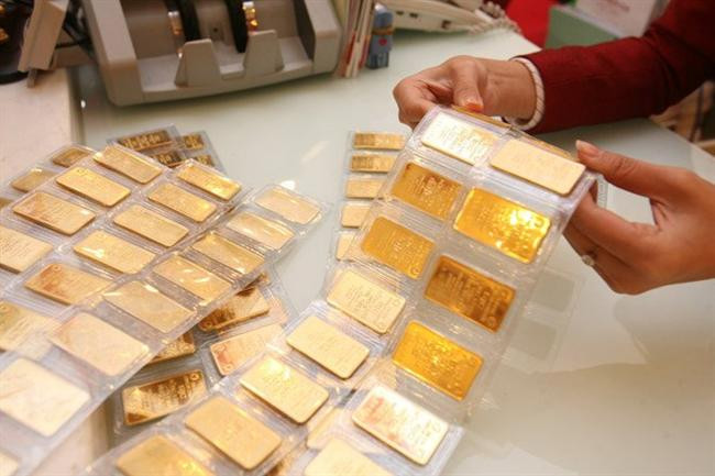Giá vàng trong nước tăng mạnh lên mức cao nhất hai tuần