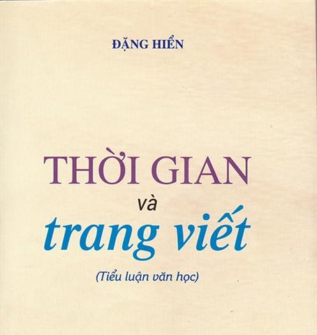 Thời gian và trang viết